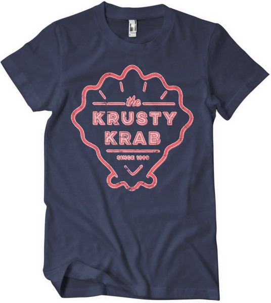 Spongebob The Krusty Krab Since 1999 T-Shirt Navy