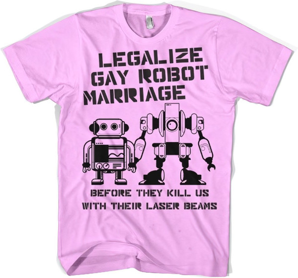 Hybris Legalize Gay Robot Marriage Pink