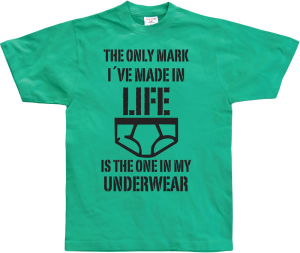 Tokigt The Only Mark I Made In Life T-Shirt SH-1-11087-H8-9