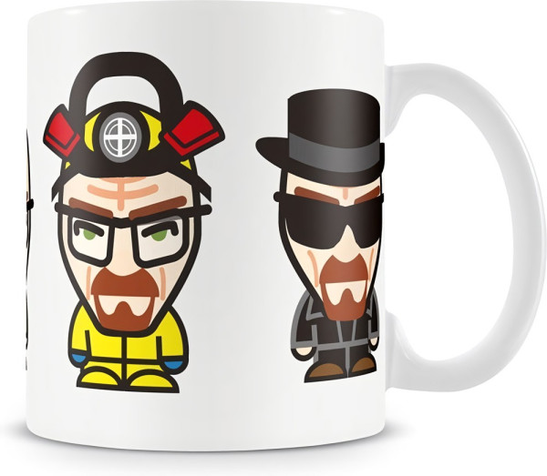 Breaking Bad Walter White Minions Coffee Mug Kaffeebecher White