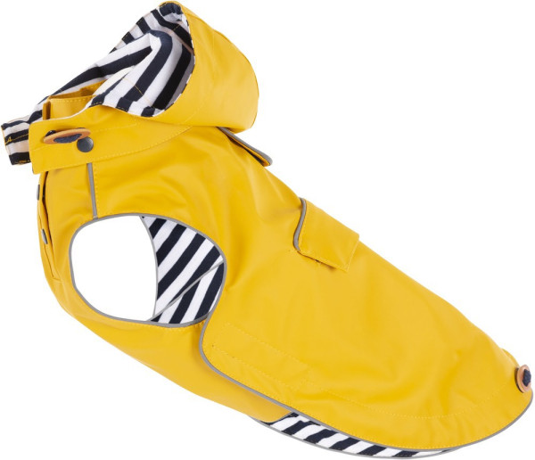 Trespaws Hund Seadog - Dog Raincoat Sunshine