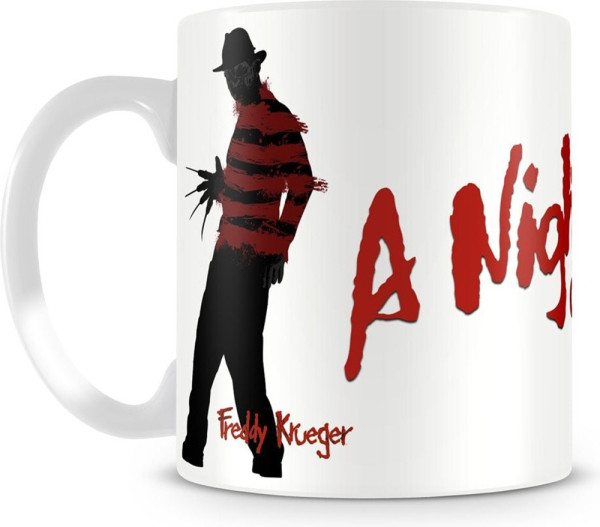 A Nightmare On Elm Street Coffee Mug Kaffeebecher White