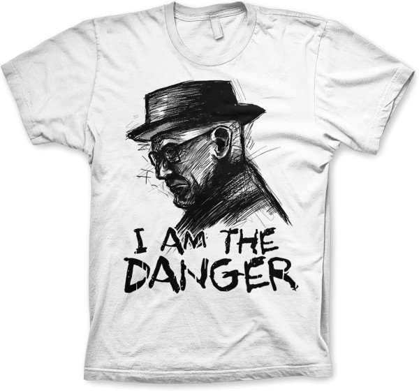 Breaking Bad I Am The Danger T-Shirt White