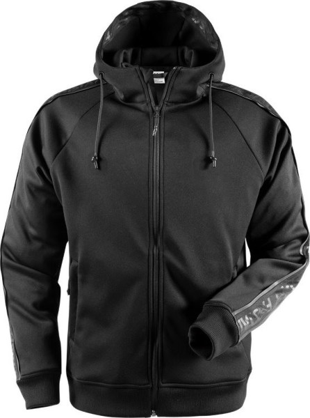 Fristads Kapuzen-Sweat-Jacke 7464 SSL Schwarz