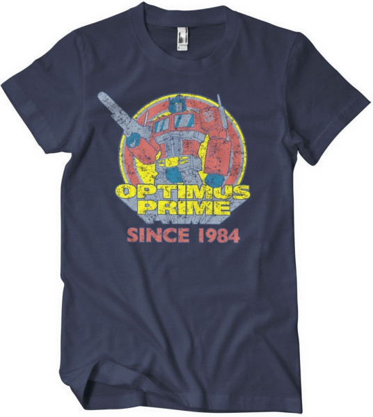 Transformers Optimus Prime - Since 1984 T-Shirt Navy