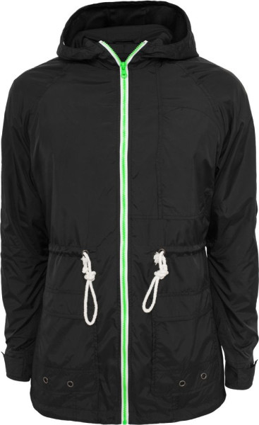 Urban Classics Long Nylon Windbreaker TB670