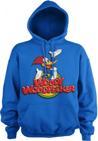 Woody Woodpecker Classic Logo Hoodie Blue