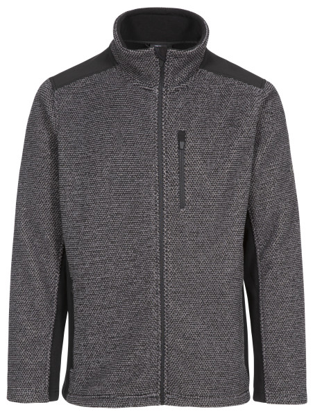 Trespass Fleecejacke/Fleecepullover Faratino - Male Fleece At300 Dark Grey Stripe