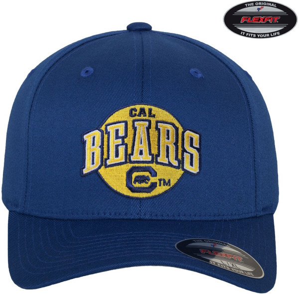 Berkeley University of California Bears Big Patch Flexfit Cap Blue