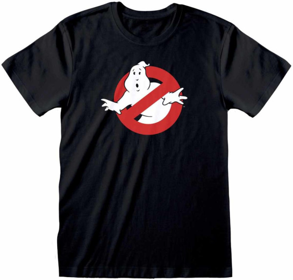 Ghostbusters - Classic Logo (Unisex) T-Shirt Black