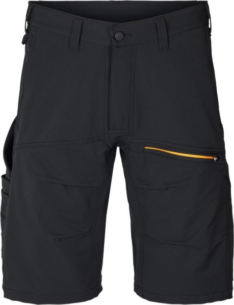 Kansas Handwerker-Stretch-Hose Evolve Stretch-Shorts Schwarz