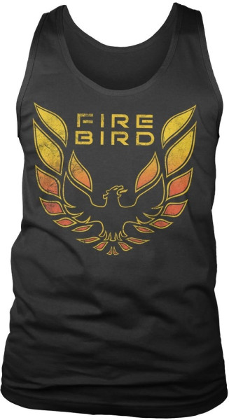 Pontiac Tank Top Firebird Logo Tank Top GM-7-PONT005-H53-7