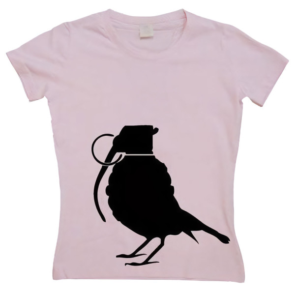 Tokigt Damen Birdie Boom Boom Girly T-Shirt SH-5-15249-H23-6